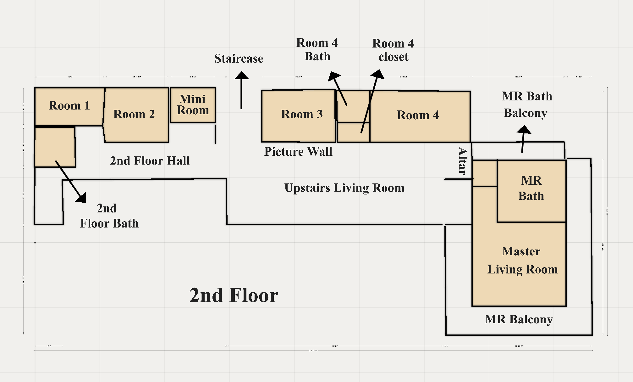 2nd floor map